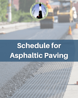 Schedule for Asphaltic Paving